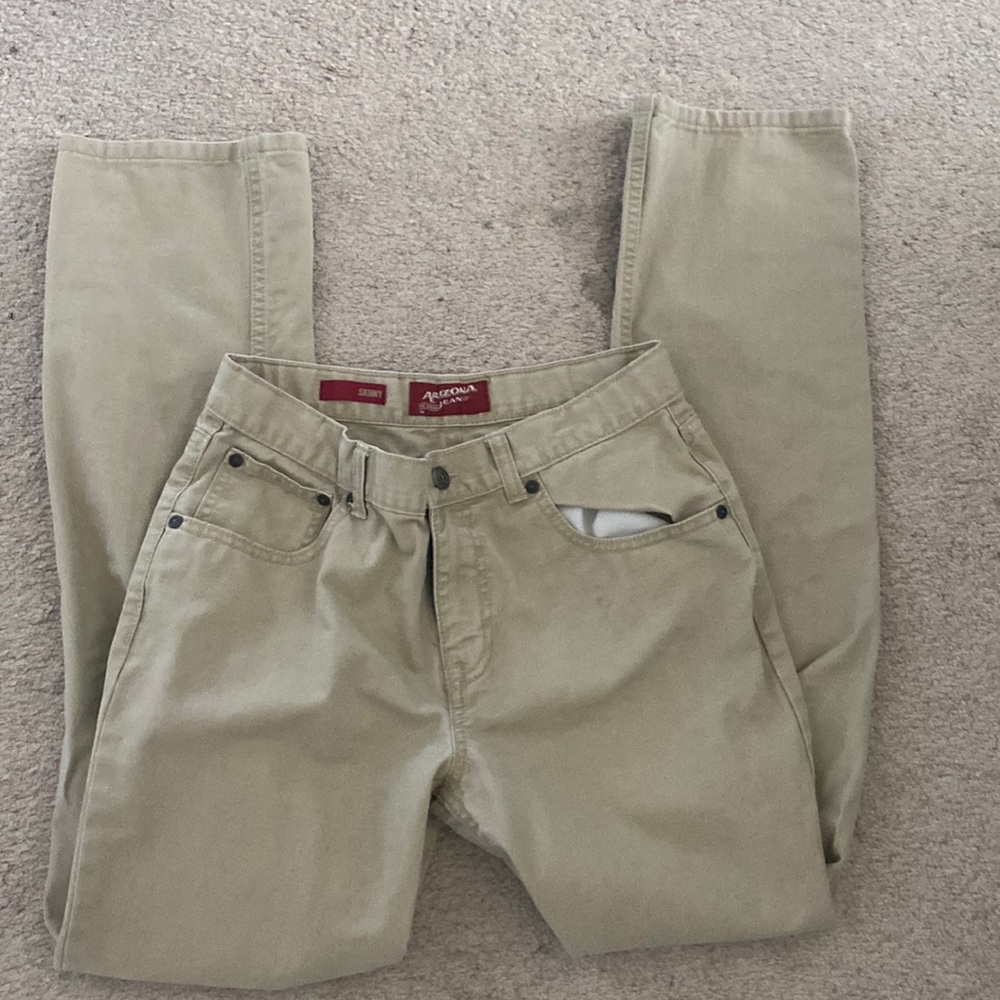 khaki jeans